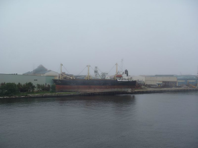 3.11�̒Ôg�őł��オ�����ݕ��D���܂����u����Ă���